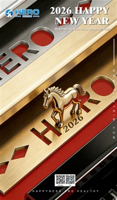 Criando o futuro: HERO METAL estende saudações de ano novo aos nossos parceir...